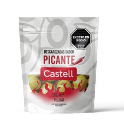 Aceitunas Verdes Descarozadas Picantes En Doypack Castell 80 G | DiDonato