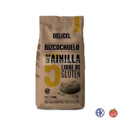Premezcla Para Bizcochuelo De Vainilla Sin TACC Delicel 500 G | DiDonato