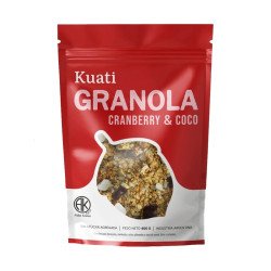 Granola Con Coco Y Arándanos Rojos En Doypack Kuati 400 G | DiDonato
