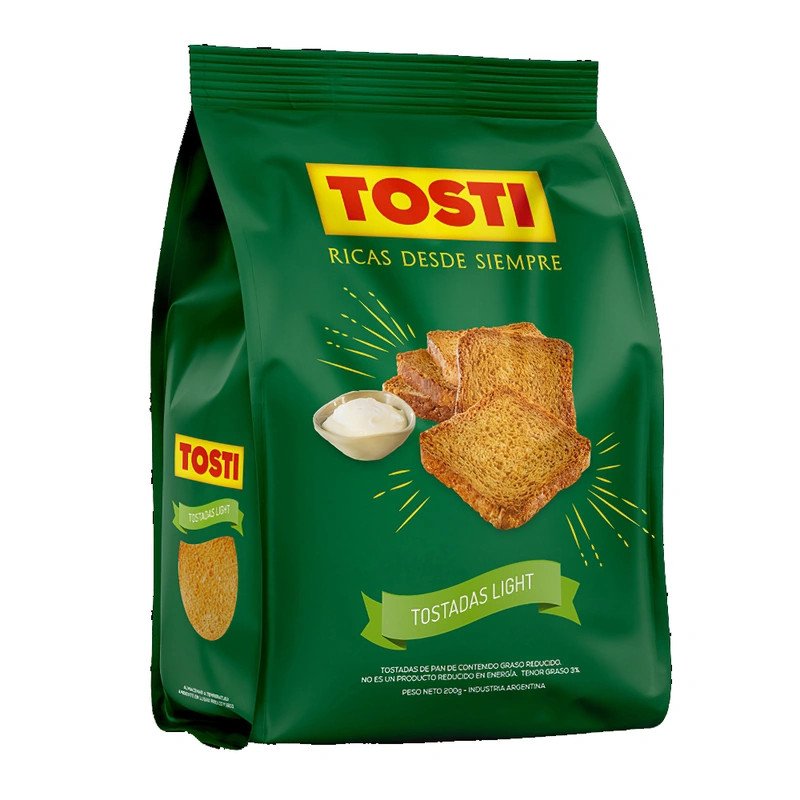 Tostadas Light Tosti 200 G | DiDonato