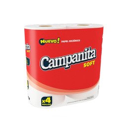 Papel Higiénico Soft Campanita 4 X 30 M | DiDonato