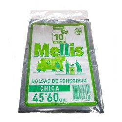 Bolsas De Residuos Mellis 45 X 60 Cm - 10 Unidades | DiDonato
