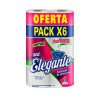 Papel Higiénico Hoja Simple Premium Aloe Elegante 6 X 30 M | DiDonato