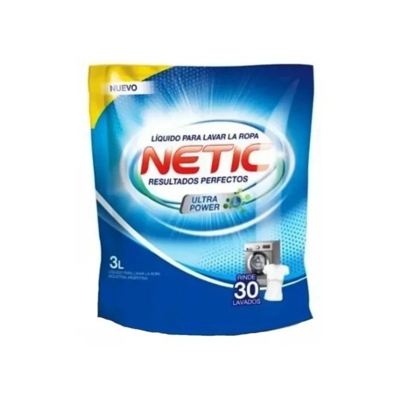Líquido Para Lavar Ropa En Doypack Netic 3 L | DiDonato