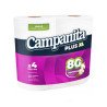 Papel Higiénico Plus XL Campanita 4 X 80 M | DiDonato