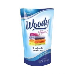 Suavizante Para Ropa Floral Celeste En Doypack Woody 900 Ml | DiDonato