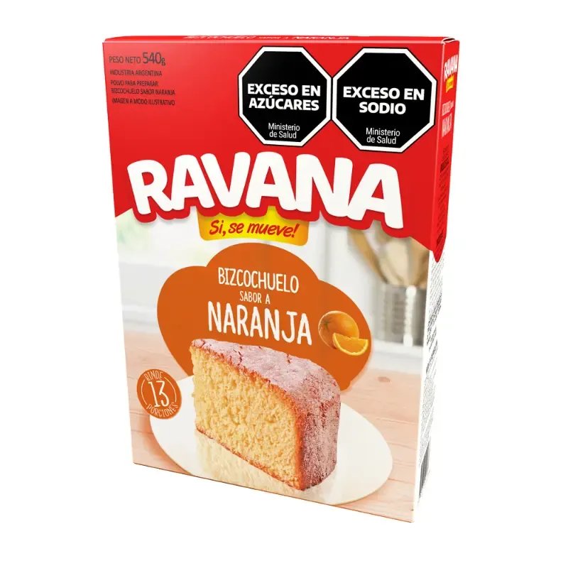 橙味海綿蛋糕 RAVANA 540 g