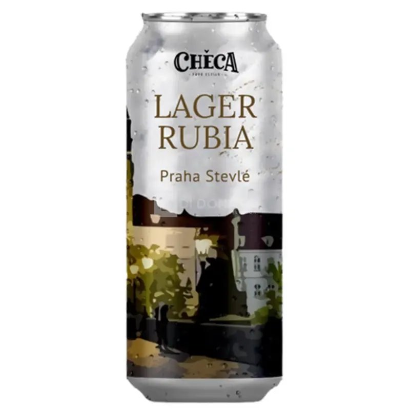 Cerveza Lager Rubia-praha CHECA Lata 473 cc