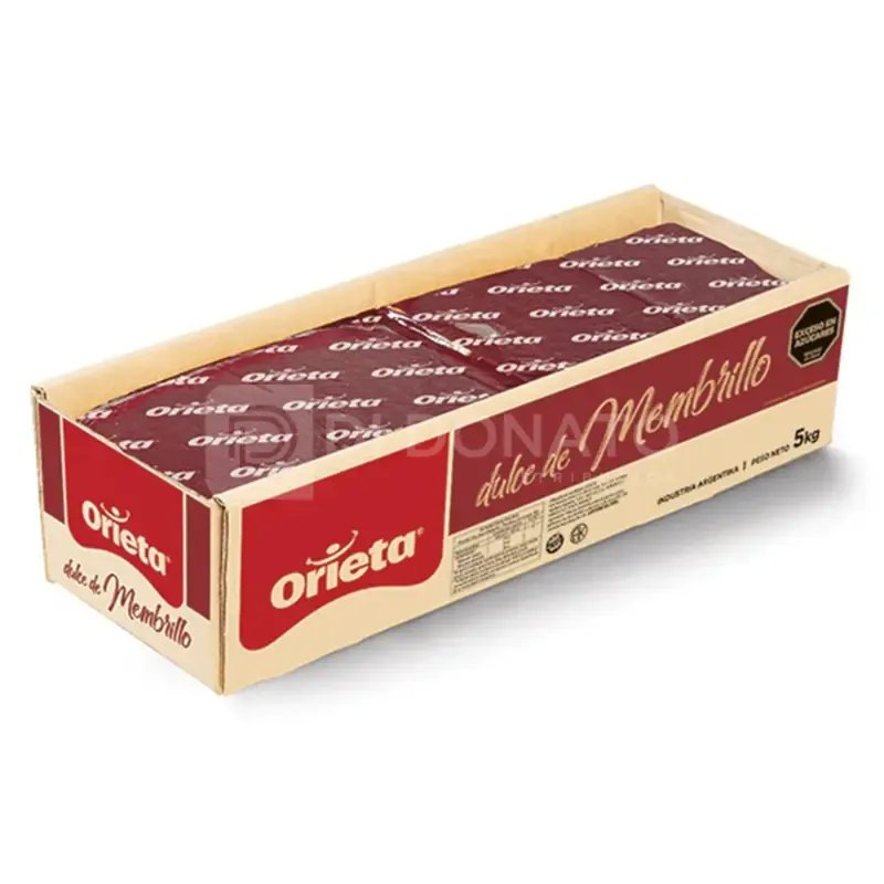 Dulce Membrillo Cajon ORIETA 5 kg