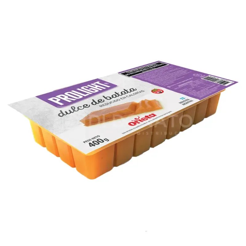 Dulce Batata Pro Light sin Azúcar ORIETA Sachet 400 gr