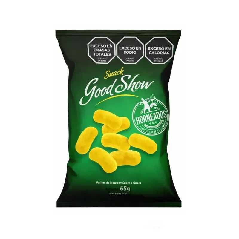 Palitos de Maíz Sabor Queso GOODSHOW 65 gr