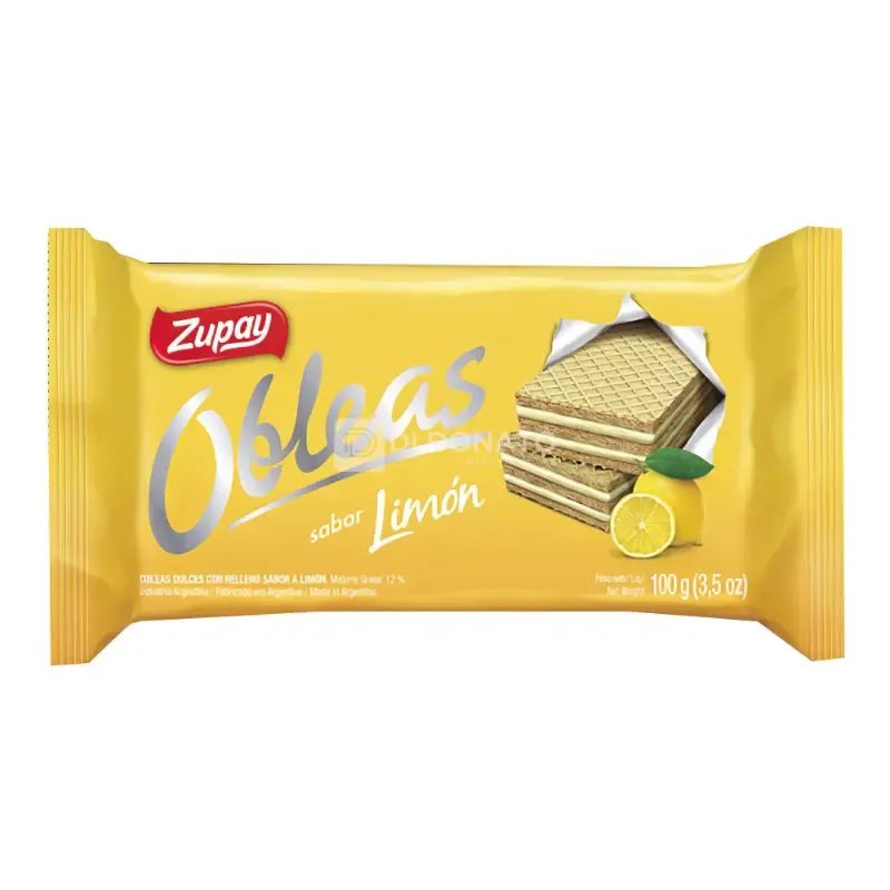 檸檬威化餅 ZUPAY 100 g