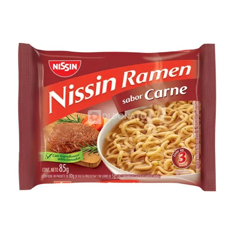 Ramen 牛肉 NISSIN 85 g