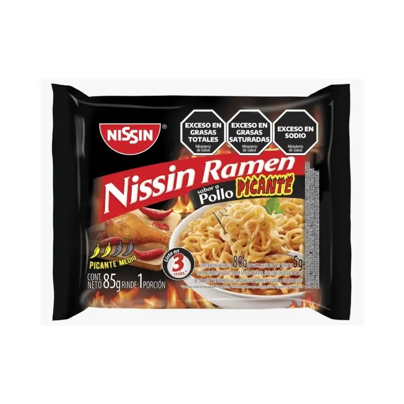 Ramen 雞肉 辣味 NISSIN 85 g