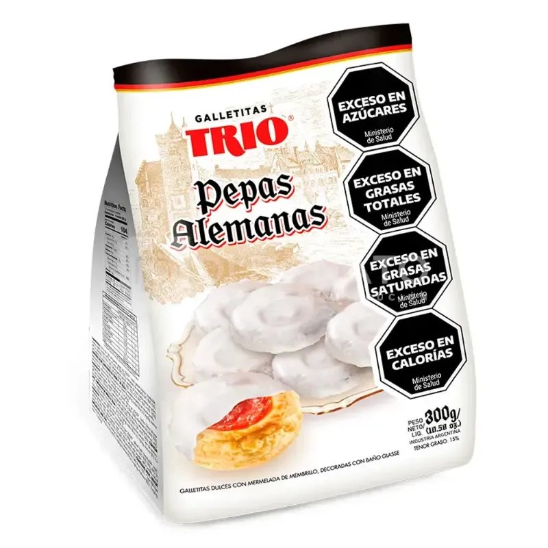 Pepas Alemanas TRIO 300 gr