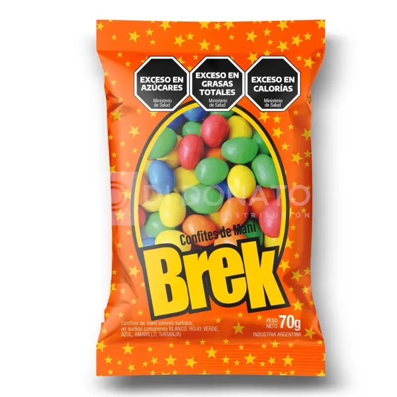 彩色糖衣花生 BREK 70 g