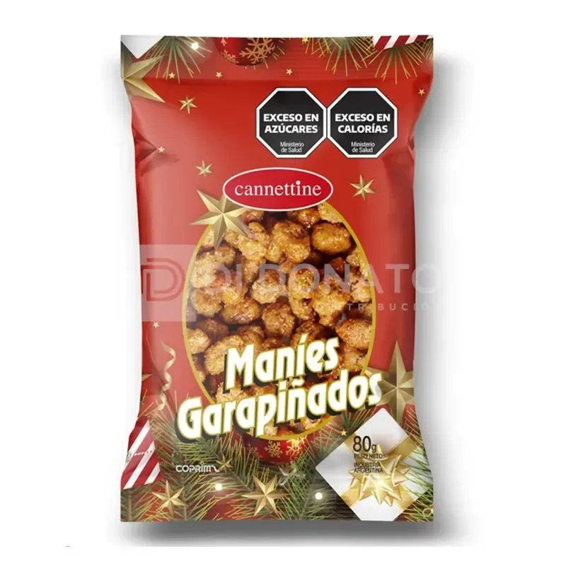 Garrapiñada de Maní CANNETTINE 80 gr