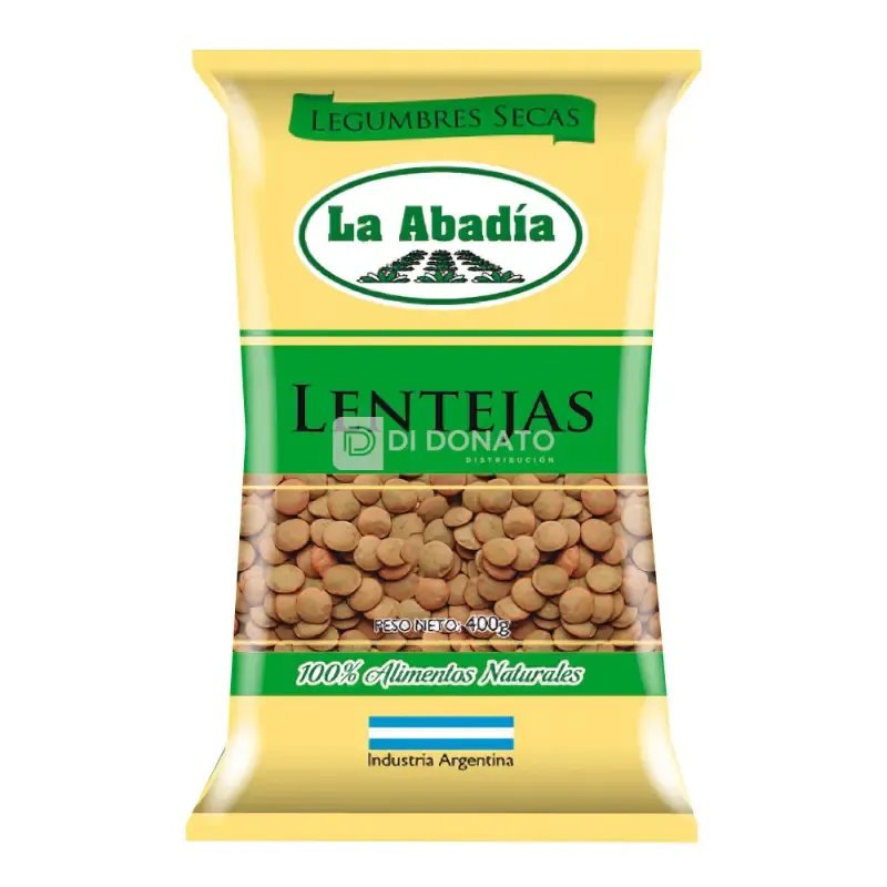 Lentejas LA ABADIA 400 gr