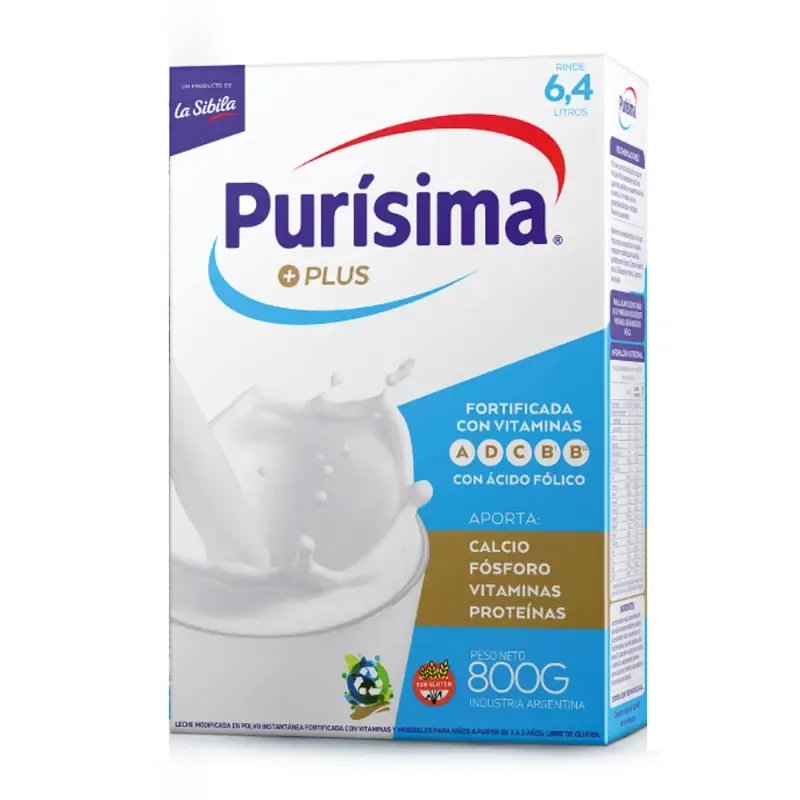 Plus 奶粉 PURISIMA 盒 800 g