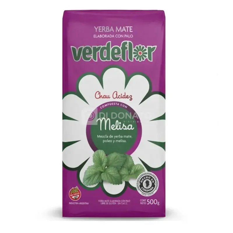 Yerba Mate Melisa VERDEFLOR 500 gr