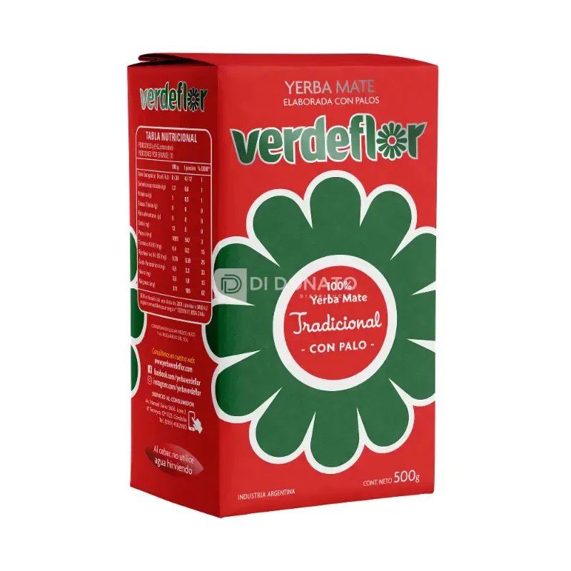 Yerba Mate con Palo VERDEFLOR 500 gr