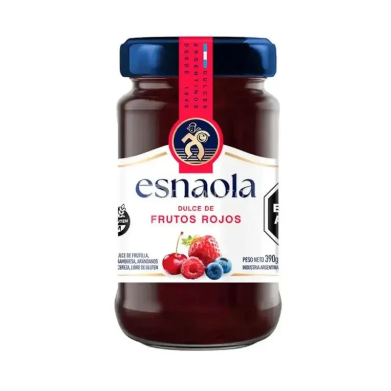 甜 紅莓果 ESNAOLA 玻璃罐 390 g