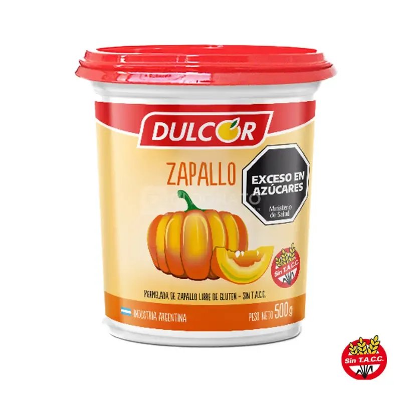 Mermelada Zapallo DULCOR Pote 500 gr