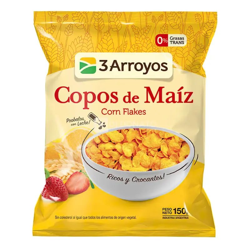 玉米片 44 x 150 g 盒 大 3 ARROYOS