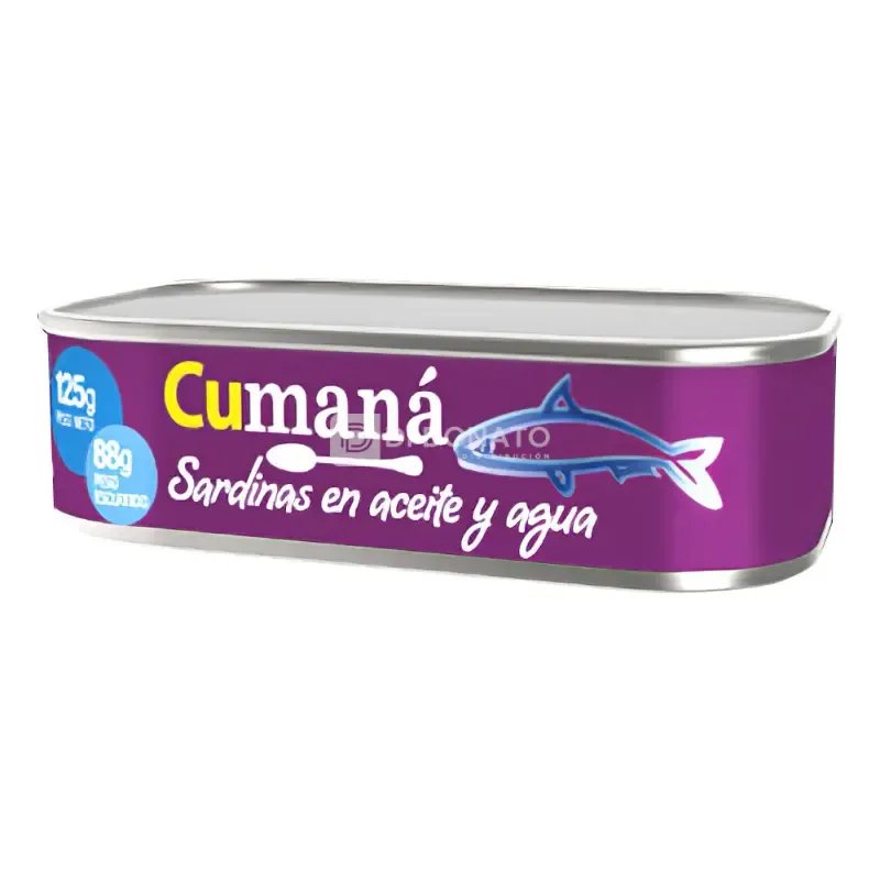 Sardinas en Aceite CUMANA 125 gr