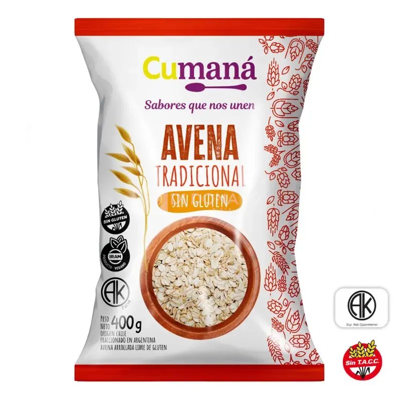 傳統燕麥 Flow CUMANA 包裝 400 g