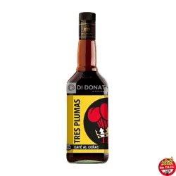 Licor Café al Cognac TRES PLUMAS 750 cc