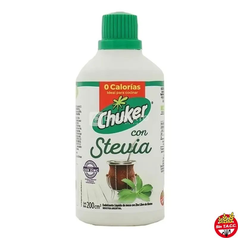 Stevia Líquido CHUKER 200 cc