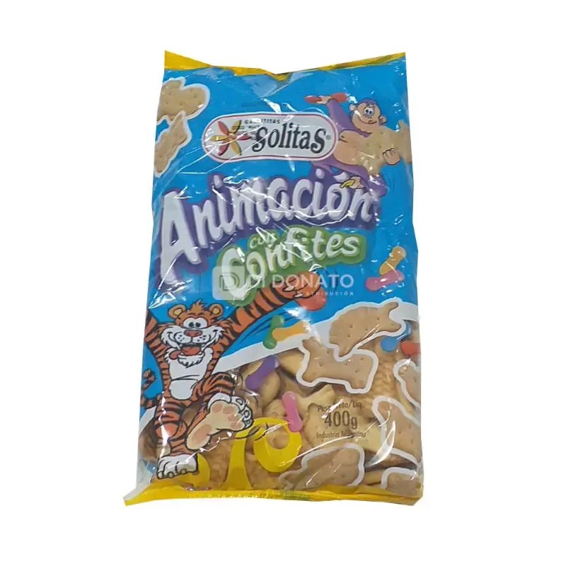 Animación con Confites SOLITAS 400 gr