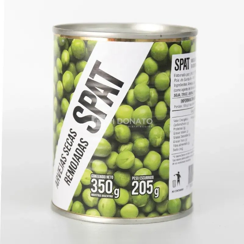 Arvejas Secas Remojadas SPAT 300 gr