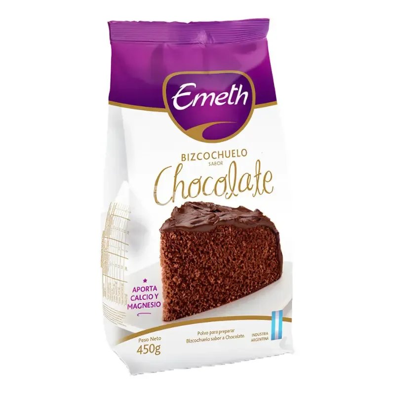 海綿蛋糕粉 軟袋 巧克力 EMETH 450 g