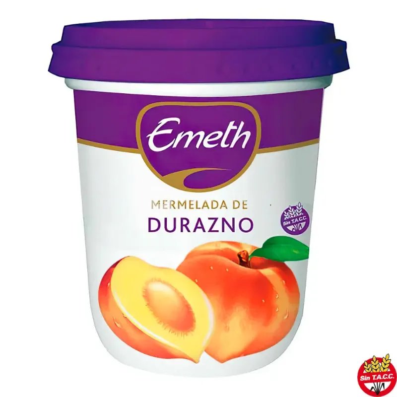 Mermelada Durazno EMETH Pote 420 gr