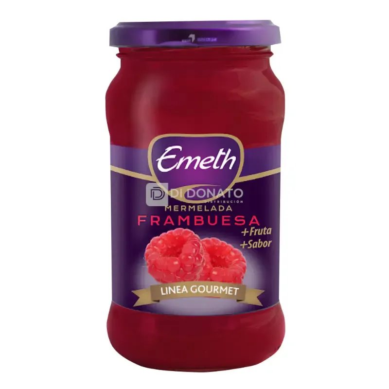 Mermelada Frambuesa EMETH Frasco 390 gr