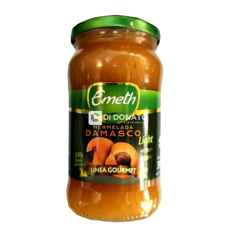 Mermelada BC Damasco EMETH Frasco 390 gr