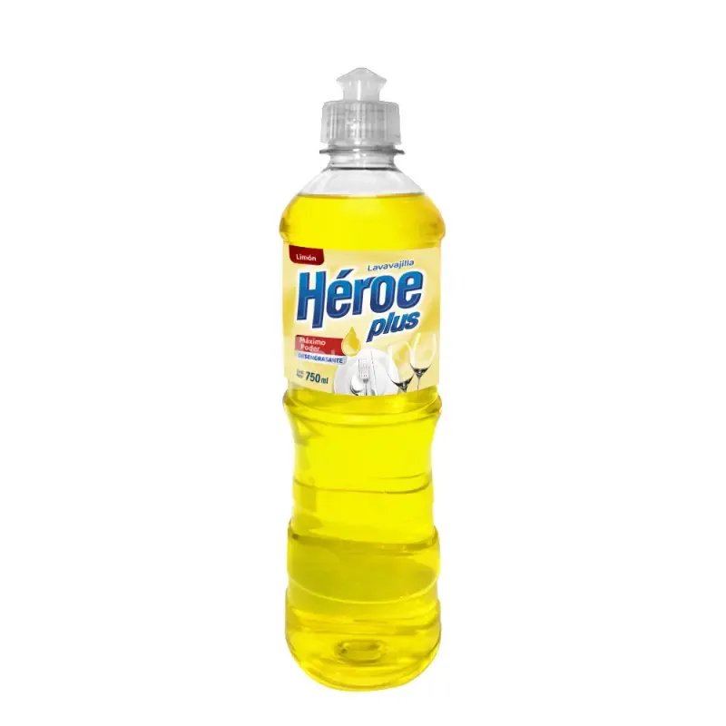 Lavavajilla Limón HEROE 750 cc