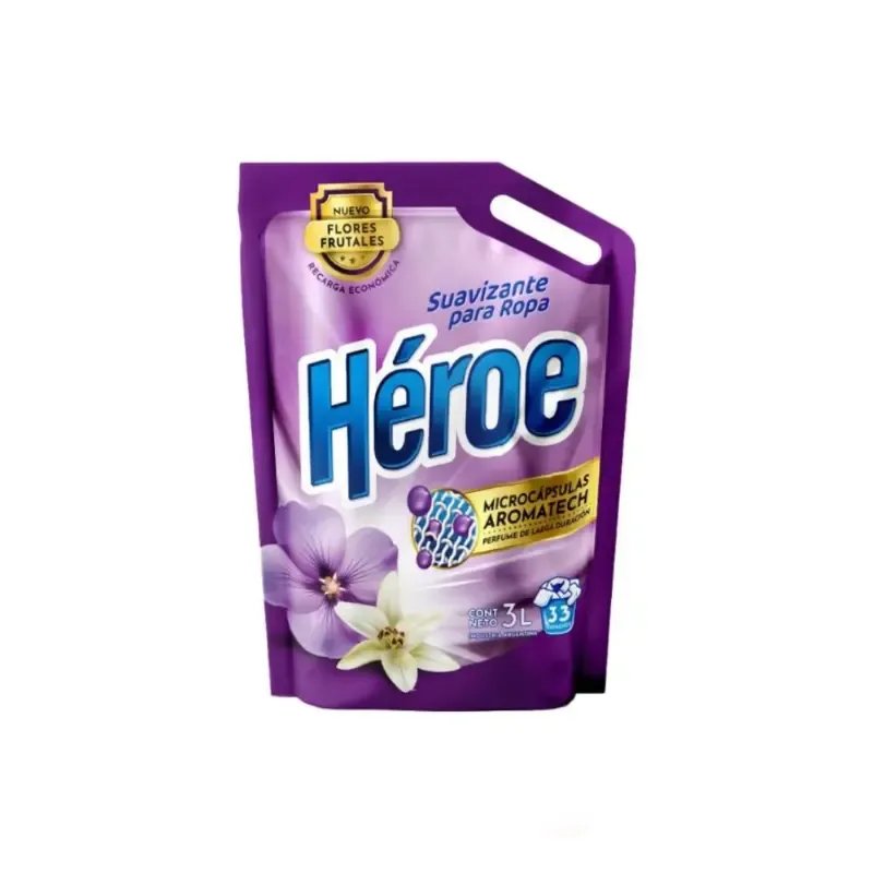 Suavizante Flores Frutales HEROE Doypack 3 L