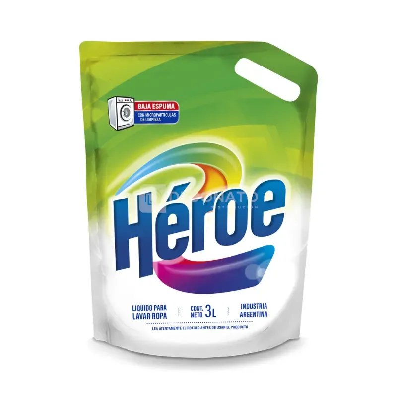 Jabón Líquido para Ropa HEROE Doypack 3 L