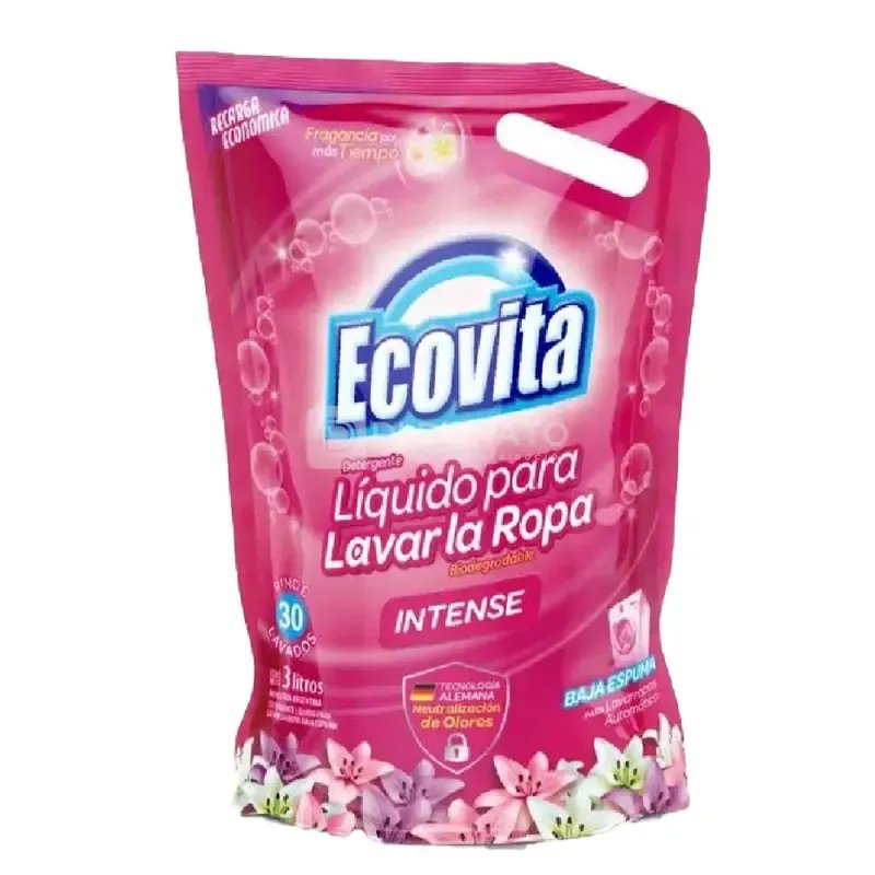 Jabón Líquido INTENSE ECOVITA Doypack 3 L