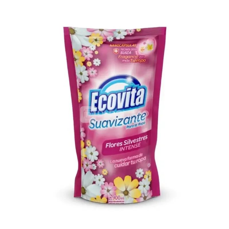Suavizante INTENSE Flor Silvestr ECOVITA Doypack 90 ml