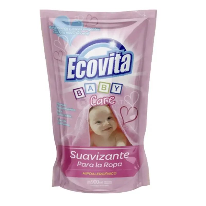 Suavizante Clásico BABY CARE ECOVITA Doypack 900 ml