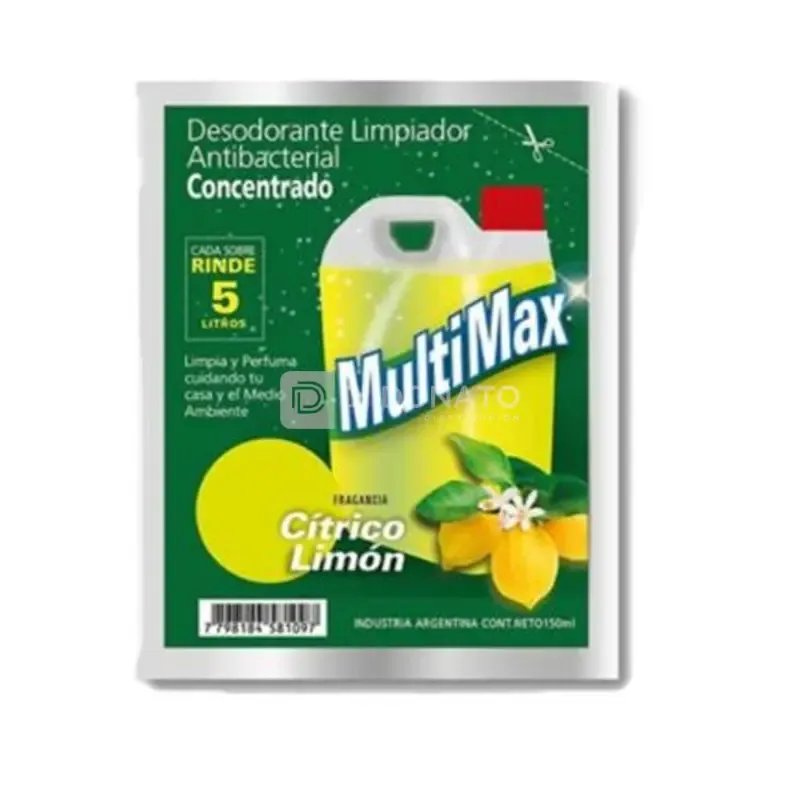 Limpiador Multiuso Limón MULTIMAX 150 ml