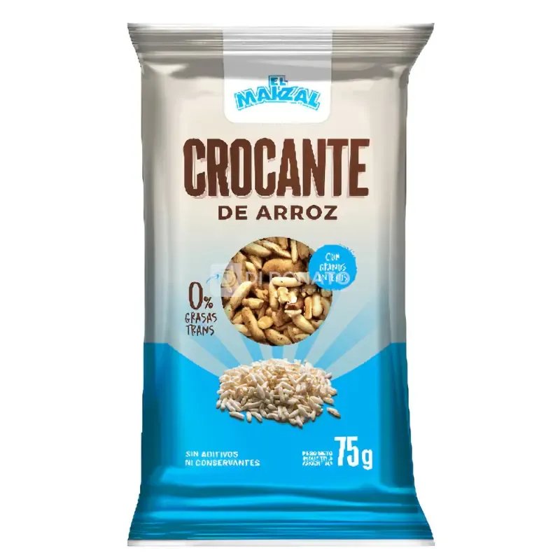 Crocante de Arroz EL MAKZAL 75 gr