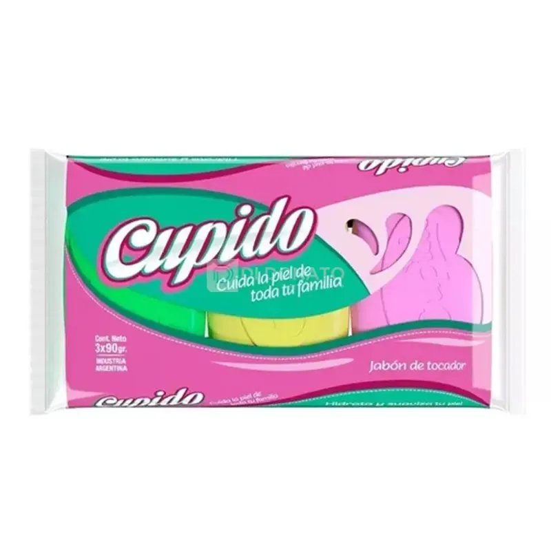 香皂 Tricolor CUPIDO 3 x 90 g