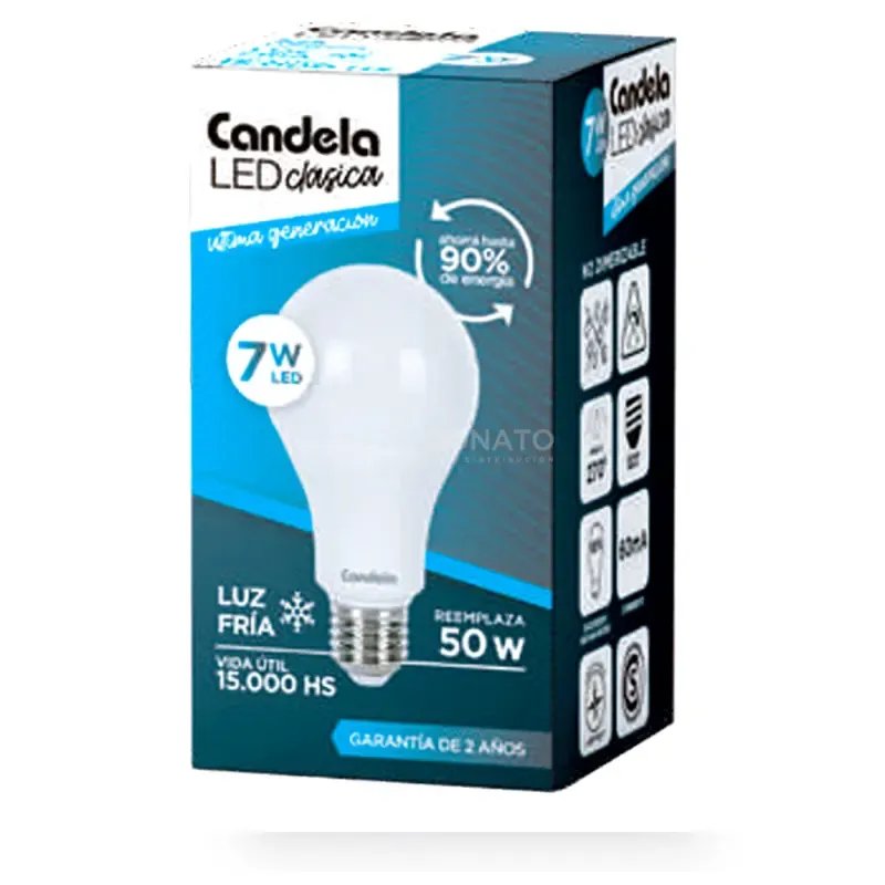 LED 燈泡 7 W Fría CANDELA