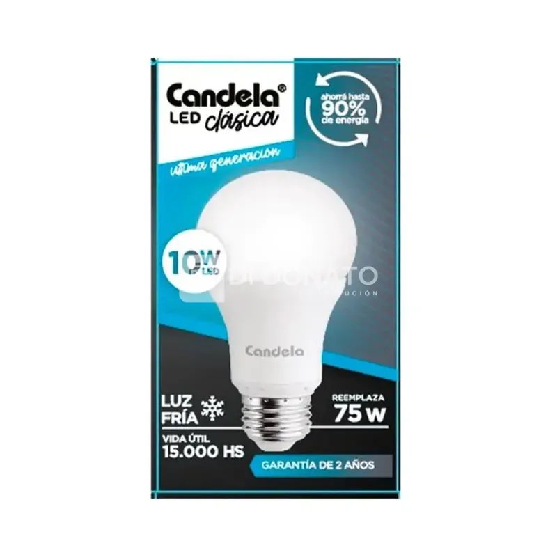 Lámpara LED 10 W Fría CANDELA