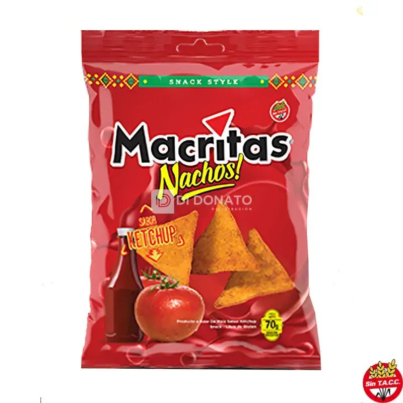 Nachos Ketchup NACHOS 90 gr